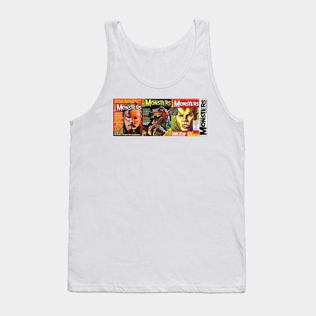 Classic Famous Monsters of Filmland Series 12 Tank Top by Starbase79